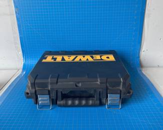 Lot 2000: DeWalt Hard Plastic Drill Kit Case - Empty