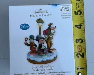 Lot 4058: Hallmark Keepsake 2011 Disney Jazzy All the Way Ornament
