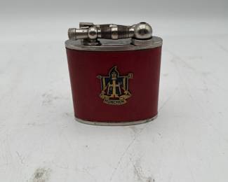 Lot 2700: Vintage German Lift-Arm Petrol Table Lighter, München