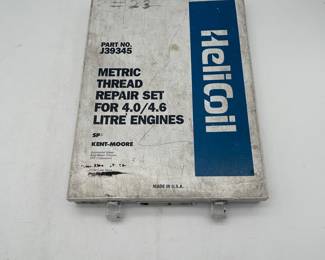 Lot 2665: Heli-Coil Kent-Moore J39345 Metric Thread Repair Set