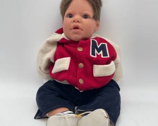 Lot 2755: Lee Middleton Reva Schick "I Wanna Play" Boy Doll