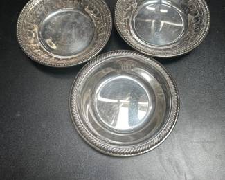 Lot 00258: Reed & Barton EPNS Silverplate Dishes, Set of 3