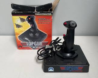 Lot 10085: Thrustmaster Top Gun Platinum PC Joystick, 1996