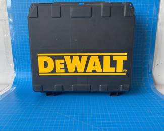 Lot 1606: DeWalt Hard Kit Box for Cordless Drill, Case Only