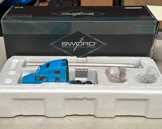 Lot 396: Sword SW2062-ATS Freightliner Century Tractor & Flatbed