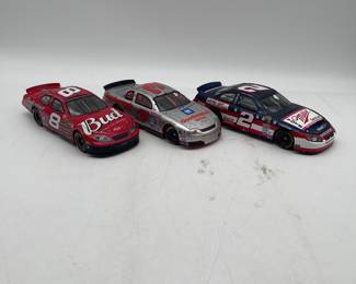 Lot 2749: Action 1:24 NASCAR Diecast Lot: #3 Earnhardt, #8 Jr, #2