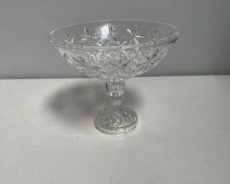 Lot 10038: Unmarked Glass Pedestal Compote