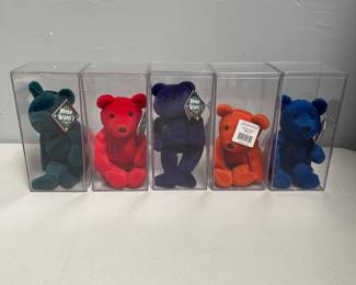 Lot 10053: Salvino's Bamm Beano's MLB Bears, Lot of 5
