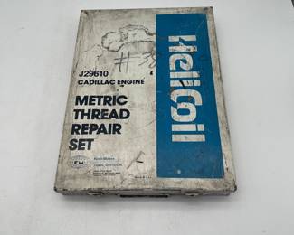 Lot 2666: Heli-Coil J-29610 Cadillac Metric Thread Repair Set