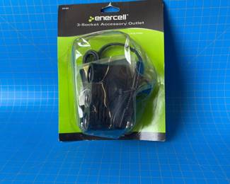 Lot 2008: Enercell 3-Socket 12V Accessory Outlet 270-0050 Sealed
