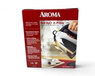 91 AromaHotH2OXPress15LElectricWaterKettlewBox