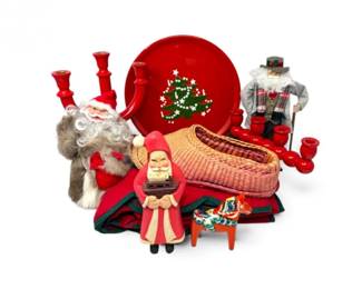 71 ScandinavianChristmasDecorCollectionSantaDalaHorseMore