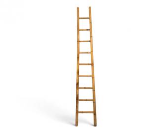 23 TallBambooDecorativeLadder99H