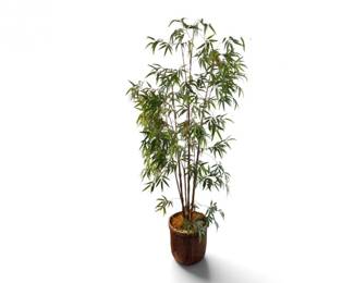 93 TallDecorativeFauxTreeinWovenWickerBasket88H
