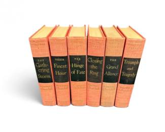194 WinstonChurchillTheSecondWorldWar6VolumeHardcoverSet