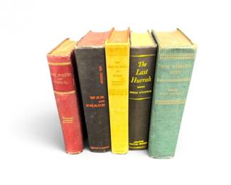 198 5VintageBooksTolstoyWarandPeaceVirgilAeneidMore
