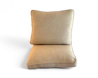 103 PairofNeutralBeigeFabricPillows