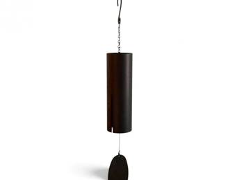 121 BlackMetalCylinderWindChime