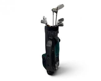 131 WilsonReflexGolfClubSetwWilsonGolfBag
