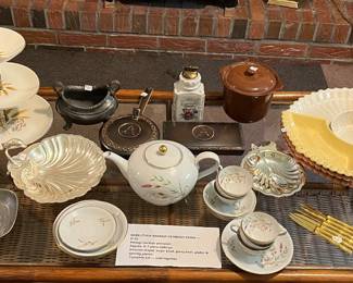 MCM glassware and China 