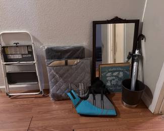 Antique mirrors, back seat extender