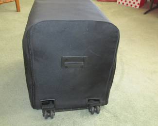 Frontgate EZ Bed Self-Inflating Mattress, Built In Frame & Rolling Storage