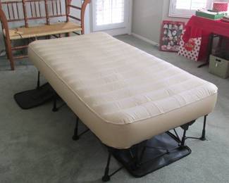 Frontgate EZ Bed Self-Inflating Mattress, Built In Frame & Rolling Storage