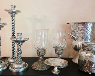 pewter, silverplate