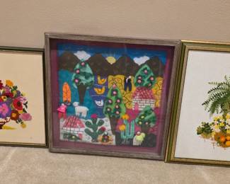 vintage needlepoint