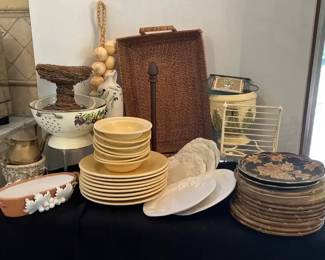 Dishes, Fruit Colander, Cookbook Stand