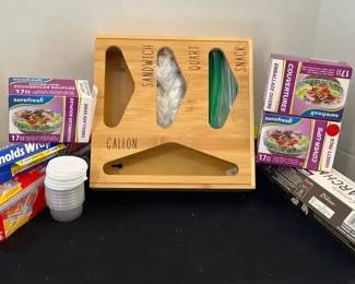 Snack, Quart, Gallon Storage Holder