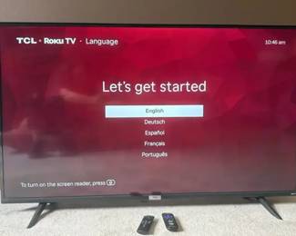 TLC 50 4K UHD HDR Smart LED TV