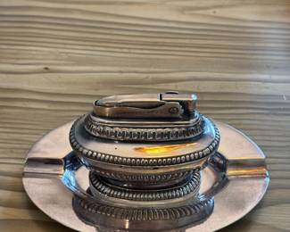 Ronson Lighter, Made in England, Cigarette Tray