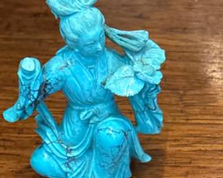 Chinese Turquoise Carving