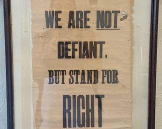 Rare, unique historical museum artifact piece with connection to early Salvation Army