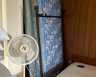 Twin mattress, box spring, and metal frame