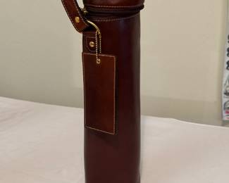 Leather Wine Bottle Case