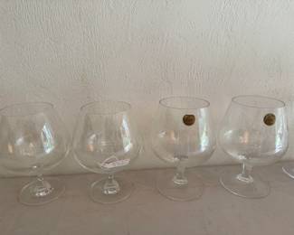 Set of 4 Brandy Snifters