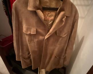 Men's suede jacket