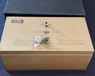 Vintage Safe N Sound lock box