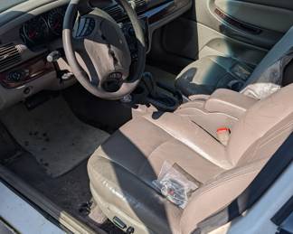 Leather interior