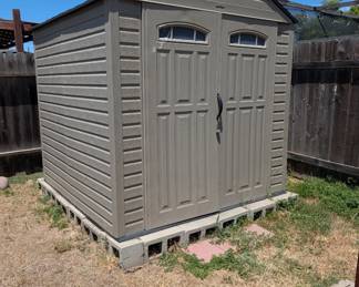 One of two sheds in back yard! Both for sale!