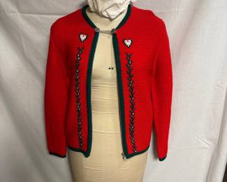 Vote rage German sweater