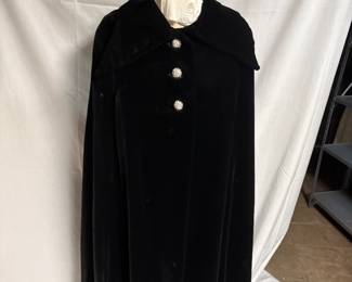 Sacks vintage cape