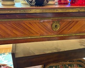 19th century Rococo desk face