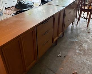 Saverio Vignola bleached walnut MCM dresser