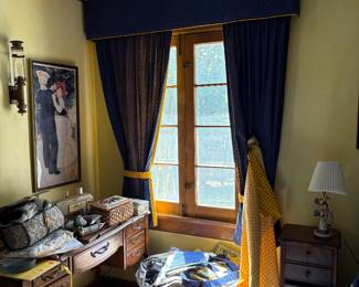 French provincial drapery 