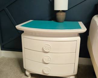 vintage Morris Lapidus mid-century Eden Roc Hotel nightstands (2)