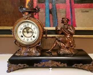 19thc French mantle clock