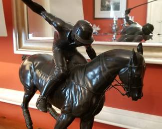 Detail: Thomas Schomberg bronze